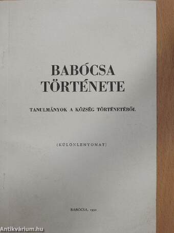 Babócsa története