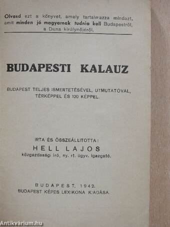 Budapesti kalauz