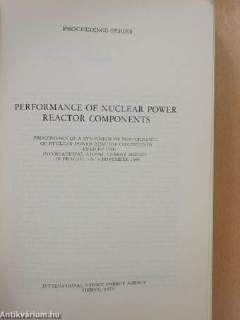 Performance of Nuclear Power Reactor Components