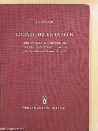 Logarithmentafeln