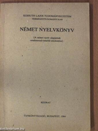 Német nyelvkönyv