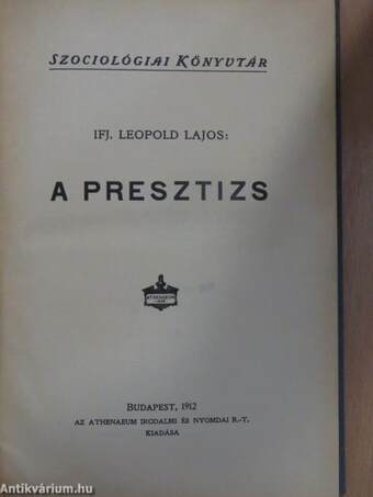 A presztizs