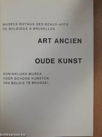 Art Ancien/Oude Kunst