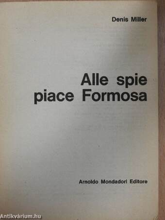 Alle spie piace Formosa