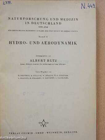 Hydro- und Aerodynamik