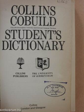 Collins Cobuild Student's Dictionary