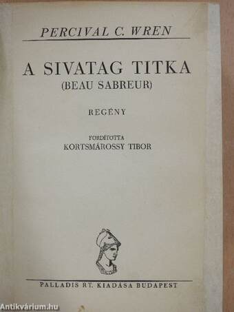 A sivatag titka