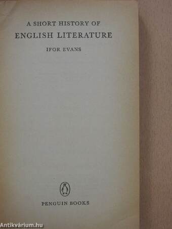 A Short History of English Literature