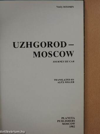 Uzhgorod - Moscow