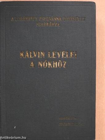 Kálvin levelei a nőkhöz