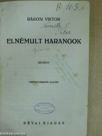 Elnémult harangok