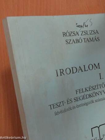 Irodalom I. (töredék)