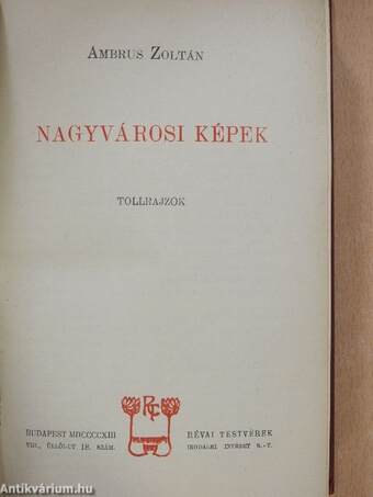 Nagyvárosi képek