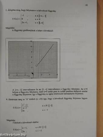 Gazdasági matematika I.