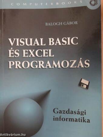 Visual Basic és Excel programozás