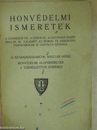 Honvédelmi ismeretek VII-VIII.