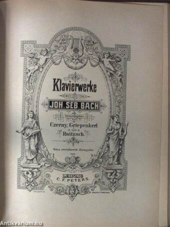 Konzerte von Joh. Seb. Bach/Klavierwerke von Joh. Seb. Bach