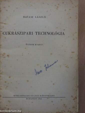 Cukrászipari technológia