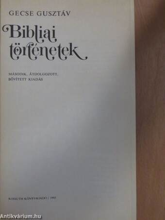 Bibliai történetek