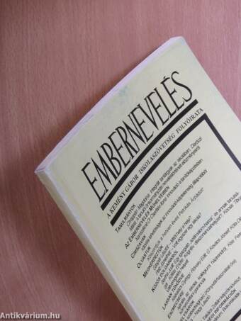 Embernevelés 1998/1.