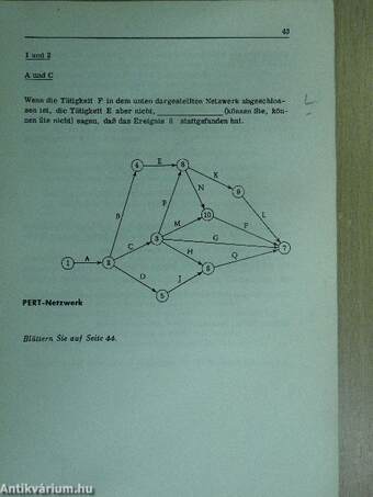 Programmierte Einführung in PERT