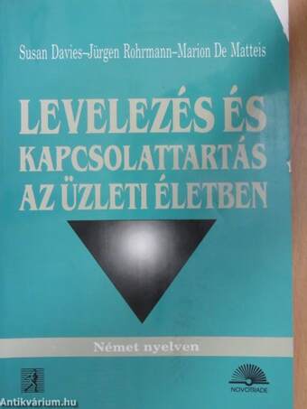 Levelezés és kapcsolattartás az üzleti életben