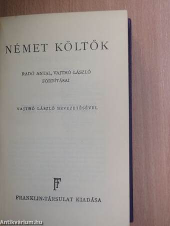 Német költők