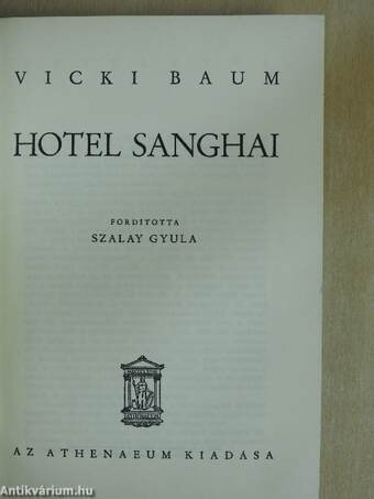 Hotel Sanghai