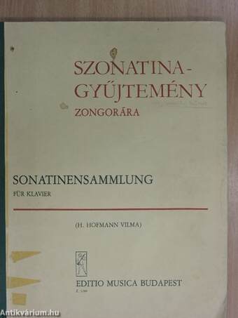 Szonatina-gyűjtemény zongorára