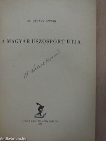 A magyar úszósport útja