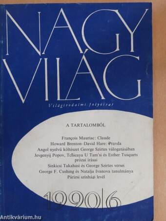 Nagyvilág 1990. június