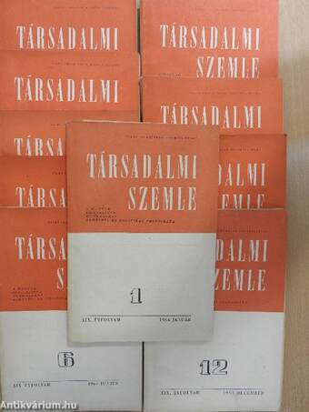 Társadalmi Szemle 1964. (nem teljes évfolyam)