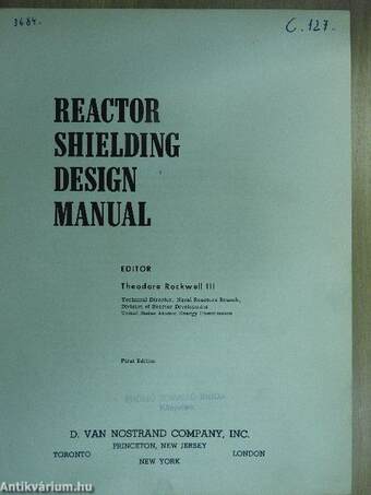 Reactor Shielding Design Manual