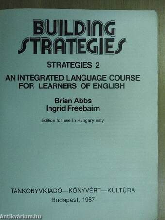 Building Strategies - Students' Book