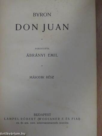 Don Juan II. (töredék)