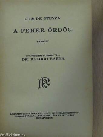 A fehér ördög