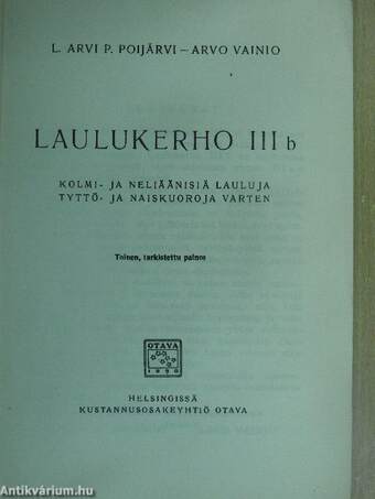 Laulukerho III b