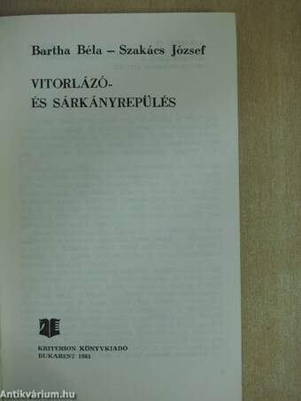 Vitorlázó- és sárkányrepülés