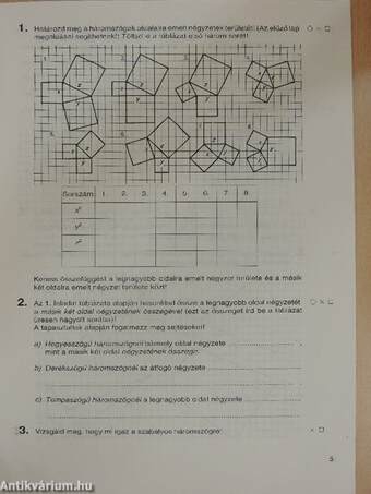 Matematika munkafüzet 8.