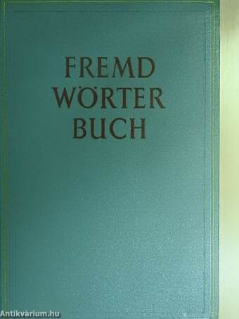 Fremdwörterbuch