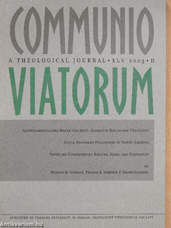 Communio Viatorum 2003/II.