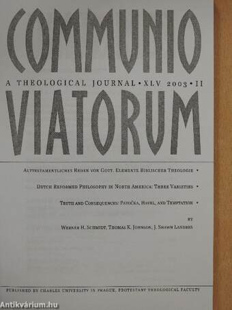 Communio Viatorum 2003/II.