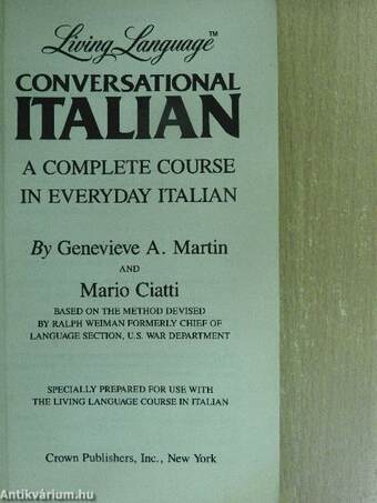 Conversational Italian