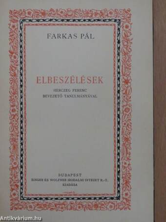 Elbeszélések