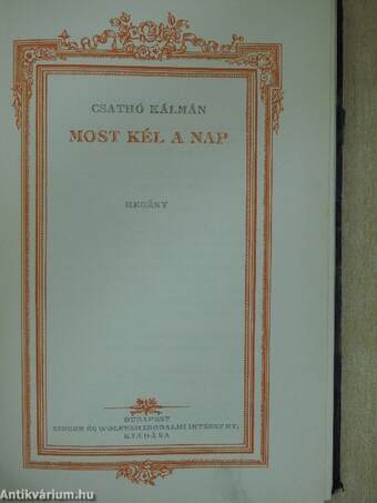 Most kél a Nap