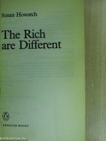 The Rich are Different