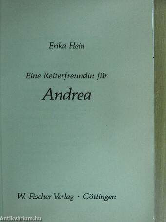 Eine Reiterfreundin für Andrea