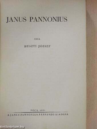 Janus Pannonius