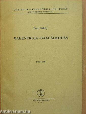 Magenergia-gazdálkodás