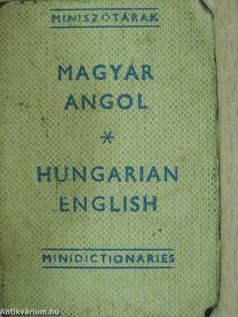 Magyar-angol miniszótár (minikönyv)